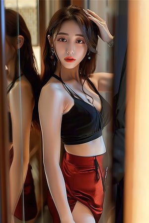 女性扒开大腿内侧小肚子痒